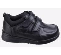 Hush Puppies Boy's Liam School Uniform Shoe, Black, 10 UK Child