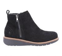 Hush Puppies LIBBY Womens Suede Boots Black - UK 8