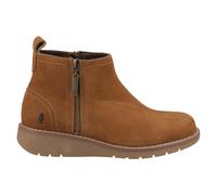 Hush Puppies Libby Women's Tan Suede Ankle Boots, Size: 4