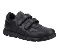 Hush Puppies Lucas JNR Leather Boys's Black Shoes - UK 12 / EU 30.5 / US 12.5