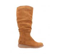 (Brown, 3 (Adults')) Hush Puppies Lucinda Suede Women's Tan Boots