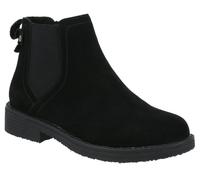 Hush Puppies Maddy Memory Foam Leather Womens | Boots | Black | UK Size 4