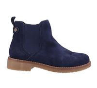 Hush Puppies Maddy Suede Memory Foam Womens Ankle Boots | Boots | Navy | UK Size 3