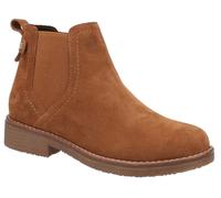 Hush Puppies Maddy Memory Foam Leather Womens | Boots | Tan | UK Size 5