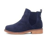 Hush Puppies Maddy Womens Navy Wide Fit Boot - Size 4 UK - Blue
