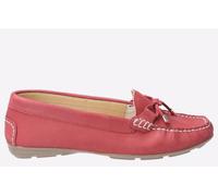 Hush Puppies Womens Maggie Slip On Toggle Shoe - Red Leather - Size 3 (UK Shoe)