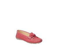 Hush Puppies 'maggie' Soft Leather Slip On Shoes In Red Red