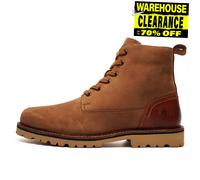 Hush Puppies Maguire Boots Fashion Casual Designer Nubuck Leather Ankle Boot Tan