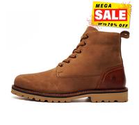 Hush Puppies Maguire Boots Fashion Casual Designer Nubuck Leather Ankle Boot Tan