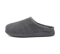 Hush Puppies Male Ashton Slipper, Grey, 12