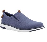 Hush Puppies Male Benny Slip On Shoe, Navy, 8