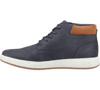 Hush Puppies Mens Bronko Chukka Boots Navy Nubuck/Tan 7