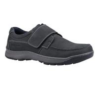 Hush Puppies Male Casper Touch Fastening Shoes, Navy, 7
