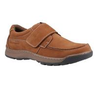 Hush Puppies Shoes Casper - Touch Fastening - Tan UK 12