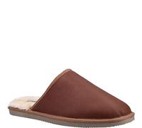 Hush Puppies Male Coady Leather Slipper, Tan, 9