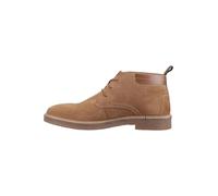 (Brown, 7 (Adults')) Hush Puppies Gideon Suede Men's Tan Ankle Boots