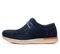 Hush Puppies Male Hendrix Lace Up Shoe, Navy, 6