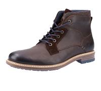 Hush Puppies JOEL Mens Leather Boots Brown - UK 10