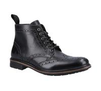 Hush Puppies Male Joshua Brogue Boot, Black, 7