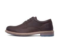 Hush Puppies Male Julian Lace Up Shoe, Brown, 8
