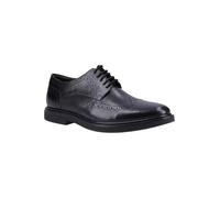 (Black, 7 (Adults')) Hush Puppies Kingston Leather Men's Black Brogues Shoes