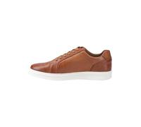 Hush Puppies Madden Mens Tan Casual Lace Up Smart Leather Trainers