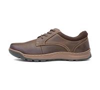 Hush Puppies Men's Olson Lace Up Sneaker, Brown, 10 UK