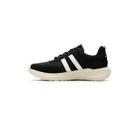 (Black, 7 (Adults')) Hush Puppies Seventy8 Retro Runner Suede Men's Black Trainers