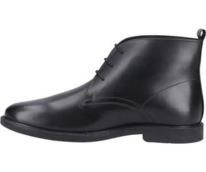 Hush Puppies Male Tate Senior Shoe, Black, 4.5