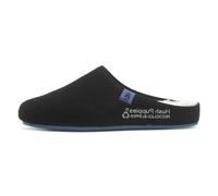 Hush Puppies Men's Good Slipper, Black, 12 UK
