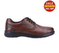 Hush Puppies Marco Leather Men's Brown Lace-Up Shoes