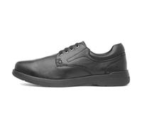 Hush Puppies Marco Leather Men's Black Lace-Up Shoes