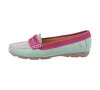 Hush Puppies Margot Multi Loafer, Green/Pink/Grey, 5