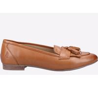 Hush Puppies Marissa Tassel Loafer LEATHER Womens - Tan - Size UK 6