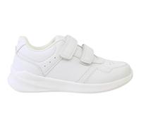 Hush Puppies Marling Easy Strap Up White Synthetic Kids Trainers HPK1000_159
