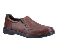 Hush Puppies Matthew Mens Classic Slip On Shoes, Brown, 11 UK