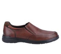 Hush Puppies Matthew Mens Classic Slip On Shoes, Brown, 6 UK