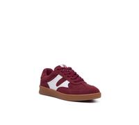 Hush Puppies Maura Sneaker In Wine Wine