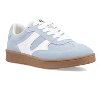 Hush Puppies Maura Suede Womens Blue Trainers - Size UK 6