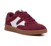 Hush Puppies Maura Suede Women's Bordeaux Trainers - UK 8