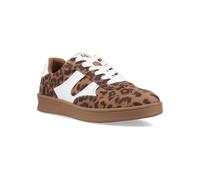 HUSH PUPPIES Maura Textile Leopard Print Trainers 7