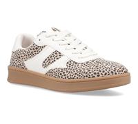 Hush Puppies Maura Textile Textile Women's Cheetah Trainers - UK 8 Tan