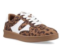 Hush Puppies Maura Textile Textile Women's Leopard Trainers - UK 7