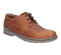 Hush Puppies Max Hanston Classic Lace Up Mens - Brown Leather - Size UK 7