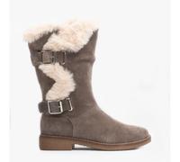 Hush Puppies Womens Megan Mid Calf Boot, Grey, 8 UK