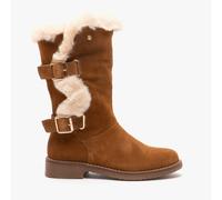 Hush Puppies Megan Ladies Mid Boots 8 (41) Brown