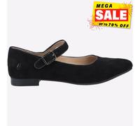 Hush Puppies Melissa Strap Womens Memory Foam Mary Jane Shoes Black
