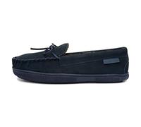 Hush Puppies Mens Ace Slip On Leather Slipper (6 UK) (Navy)