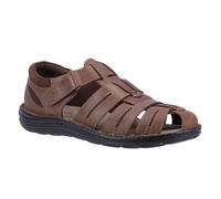 Hush Puppies Mens Albert Fisherman Leather Sandals FS11456