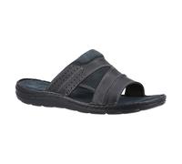 Hush Puppies Mens Archer Leather Mule Sandals FS11357